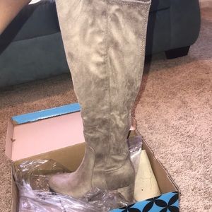 Liz Claiborne over the knee boots